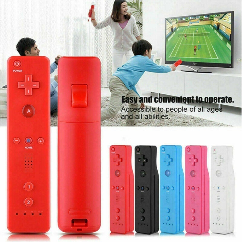 2 in 1 Wireless Multiple colors Remote Nunchuk With Motion Plus Controller Gamepad Joystick Joypad For Nintendo Wii Game Console