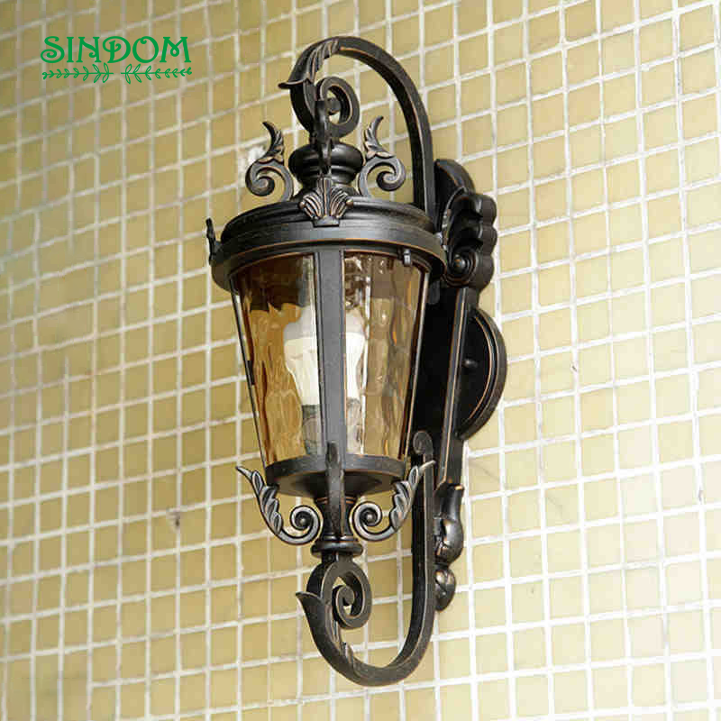 Outdoor Lamp Wall Sconce Light for Garden Superior Materials Modern LED Aluminum CE Outdoor Lighting 220V 80 Aluminium & Glass