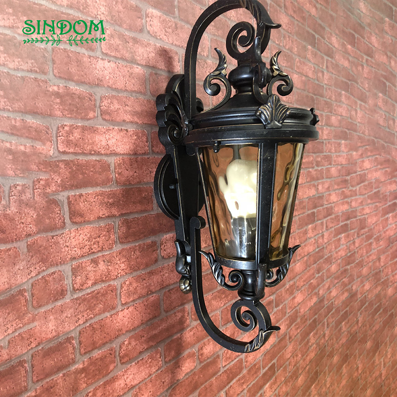 Outdoor Lamp Wall Sconce Light for Garden Superior Materials Modern LED Aluminum CE Outdoor Lighting 220V 80 Aluminium & Glass