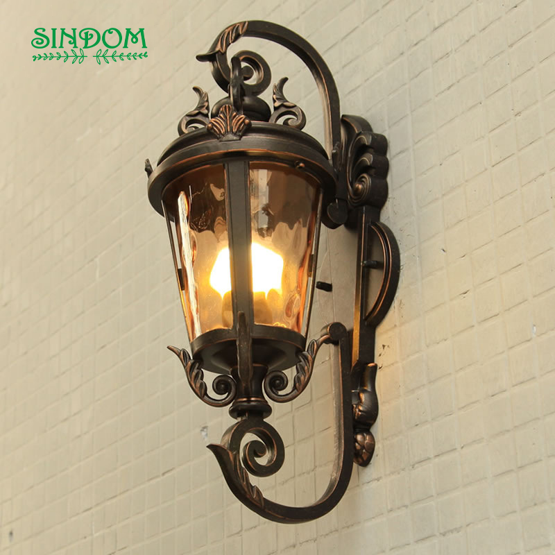 Outdoor Lamp Wall Sconce Light for Garden Superior Materials Modern LED Aluminum CE Outdoor Lighting 220V 80 Aluminium & Glass