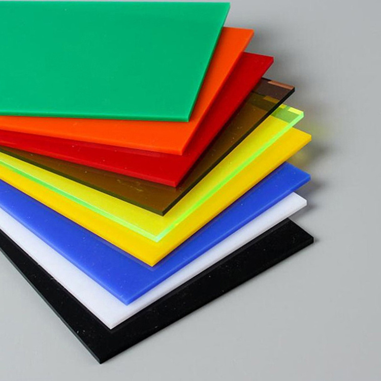 High quality 3mm 5mm acrylic panels 1220x2440mm colored white black red green acrylic plastic sheets