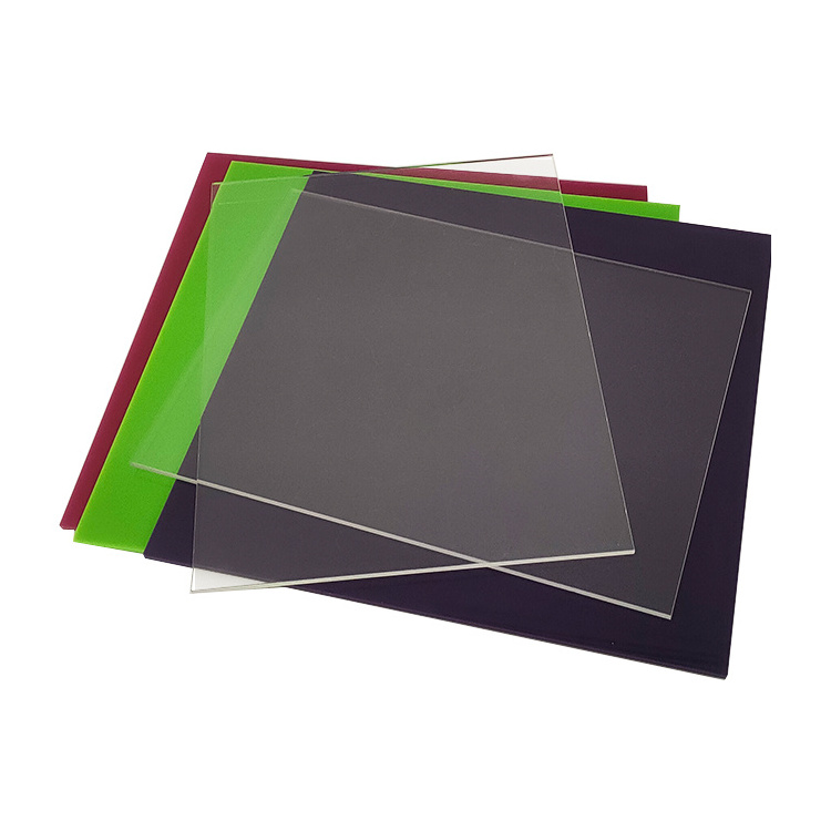 Factory Wholesale 3mm Black Perspex Sheet PMMA Acrylic Board Cut To Size Black Acrylic Sheet