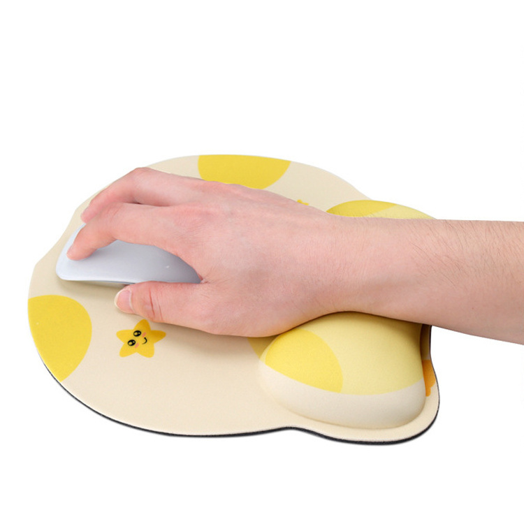 Ergonomic Keyboard Pad Wrist Rest and Gel Memory Foam Mouse Pad with Wrist Support Set