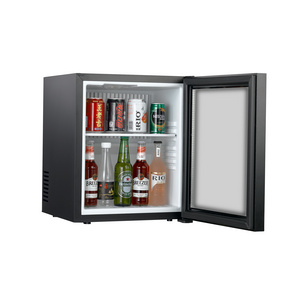 30L oem vertical room domestic table top glass door electric mini fridge with key lock