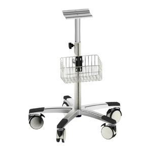 Adjustable Detachable Stainless Steel Medical Trolley Cart with Wheels Hospital and Hotel Furniture Equipment for Clinics