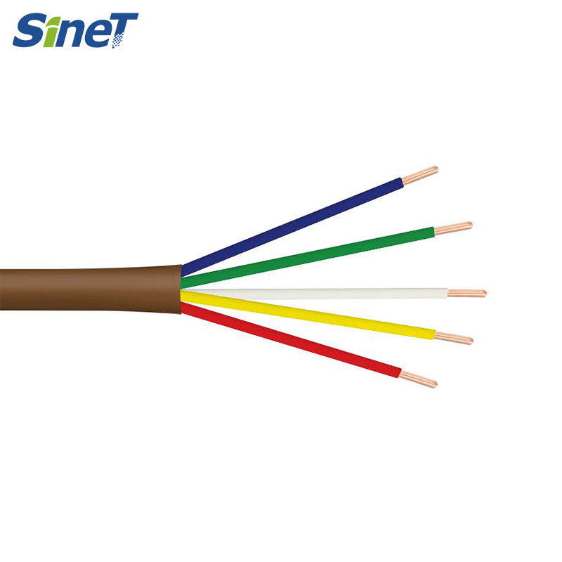 Factory Price class 2 power-limited circuit cable 2 4 5 6 8 Core 16AWG 18 AWG 20awg Solid Copper Cable THERMOSTAT Wire