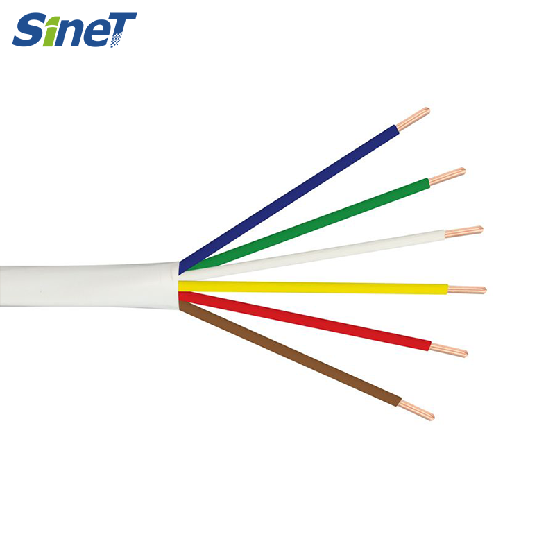 Factory Price class 2 power-limited circuit cable 2 4 5 6 8 Core 16AWG 18 AWG 20awg Solid Copper Cable THERMOSTAT Wire