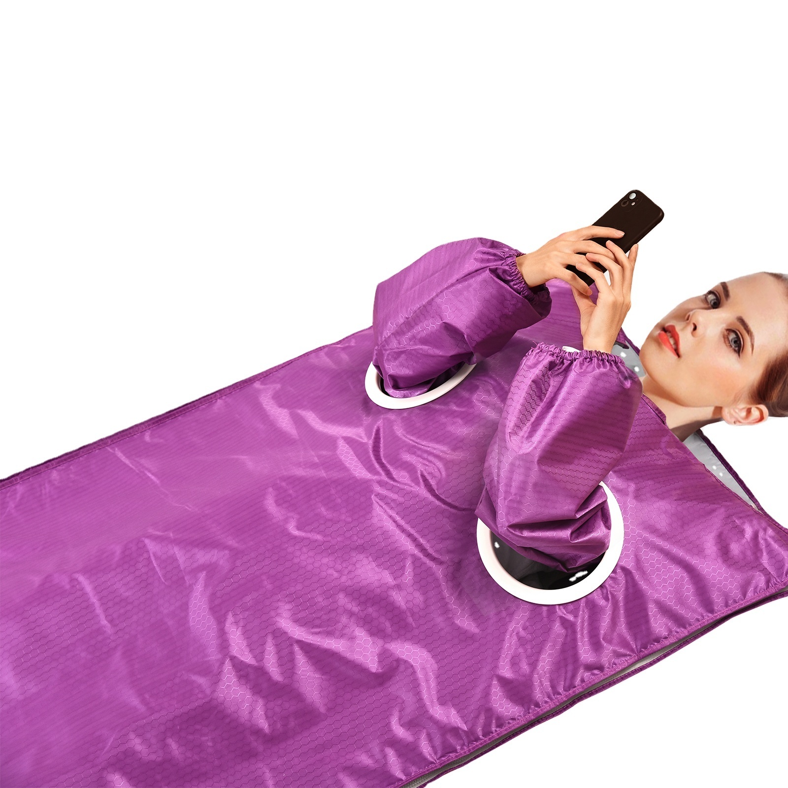 Sample Available Sauna Blanket Sliming Beauty Electric Blankets Weight Loss Detox Therapy Machine EU/US Plug Blankets