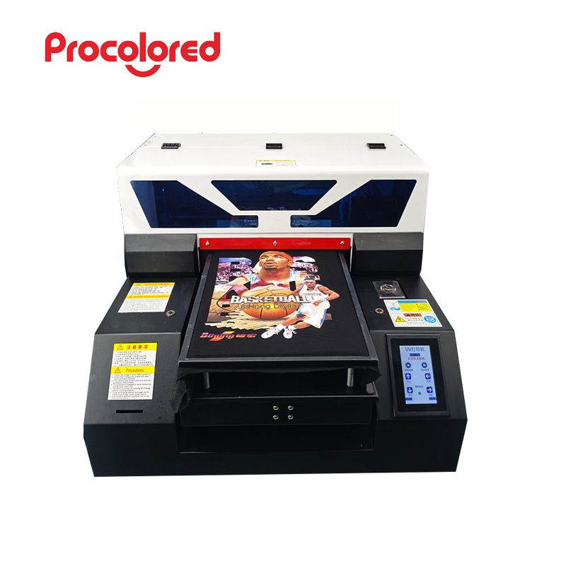 Procolored A3 A4 Digital Direct to Garment Printing Machine Textile Cotton Fabrics T Shirt Cloth DTG Printer for Tshirt print