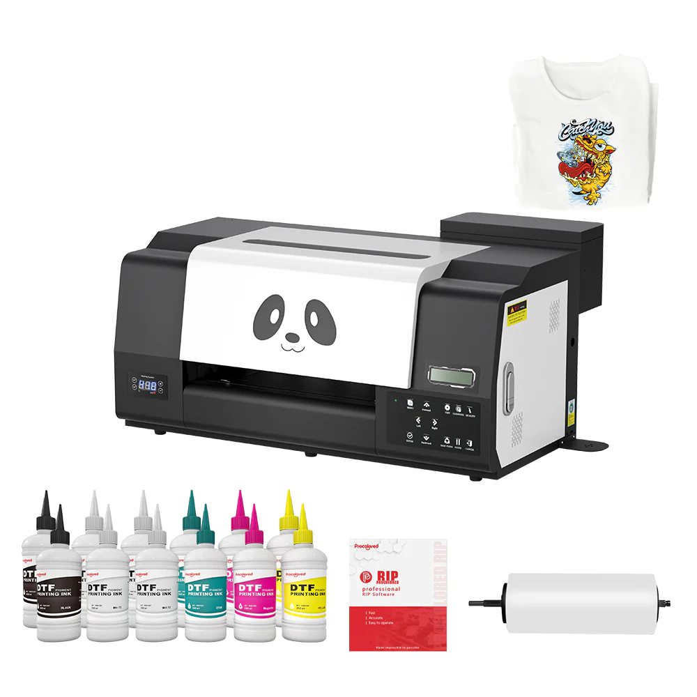 DTF A3 Printer  Digital Printer for Clothes Print With two Epson XP600 I3200 Printhead DTF Printer Printing Machine