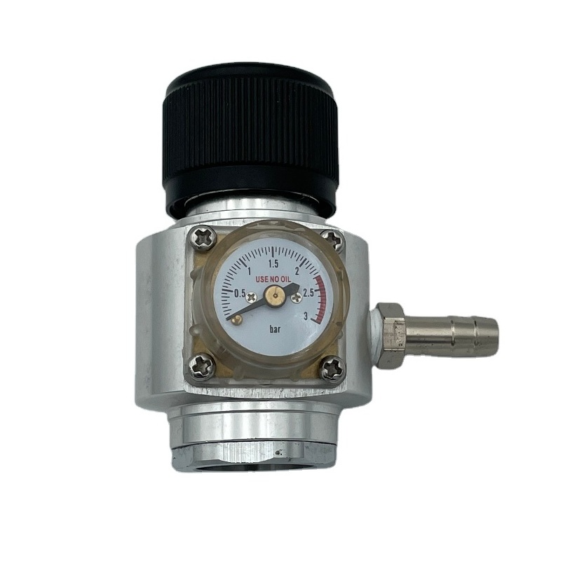 CO2 tank cylinder mini pressure regulator for soda water