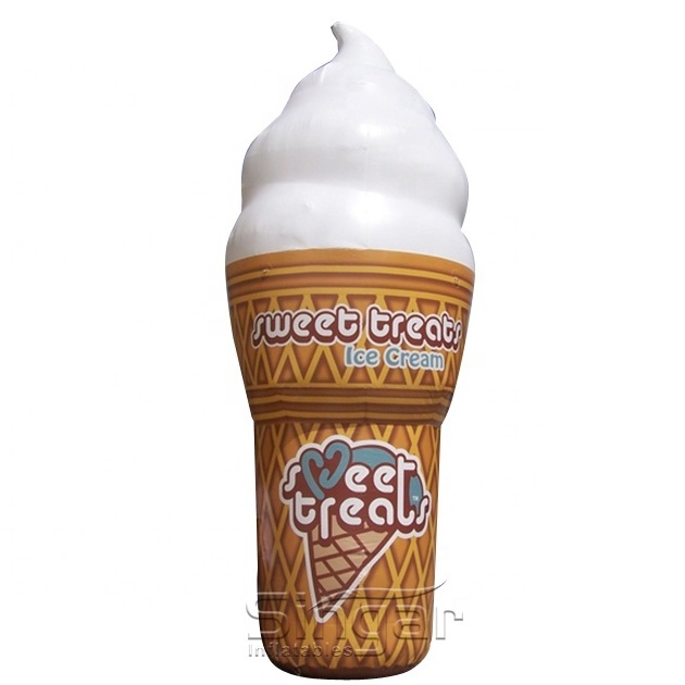 Giant inflatable ice cream cone,ice cream cone model,inflatable ice cream balloon for advertising