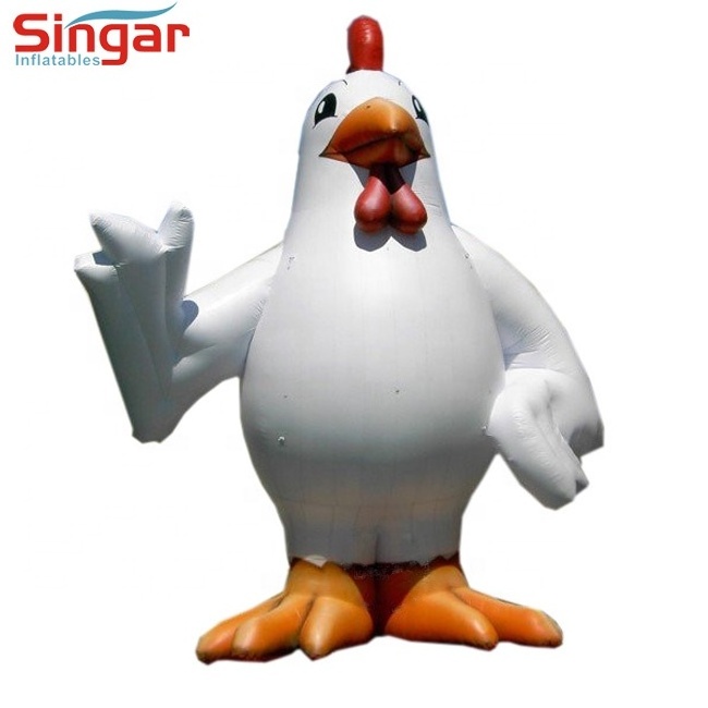 Inflatable chicken moscot balloon animal mascot Giant inflatable animals