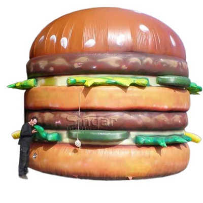 Inflatable promotion giant advertising inflatable burger hamburger