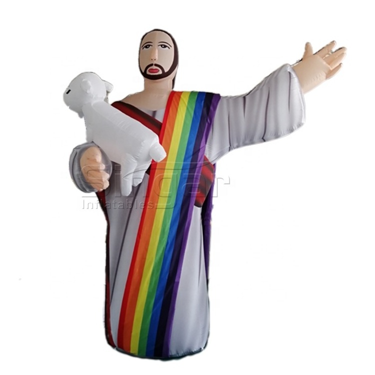 Decoration giant inflatable Jesus balloon