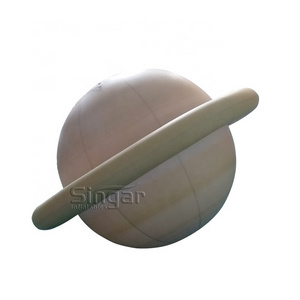 Solar system inflatable Saturn Planet Balloons Saturn Planet balls for ceiling decoration