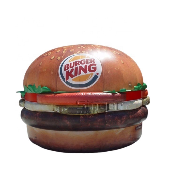 Inflatable promotion giant advertising inflatable burger hamburger