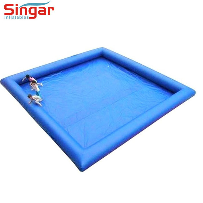 outdoor sports inflatable big square pool swimming pool for children