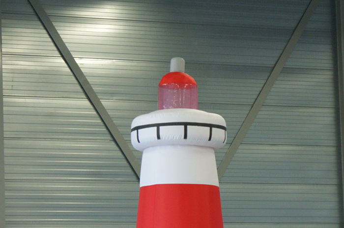 Custom color inflatable light pharos lighthouse