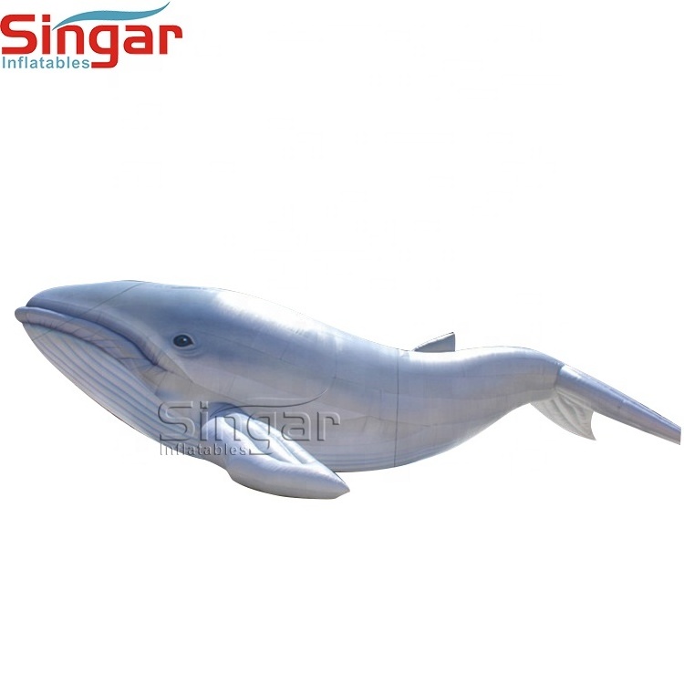 Marine theme inflatables giant sea animal model inflatable whale  inflable whalefor decoration