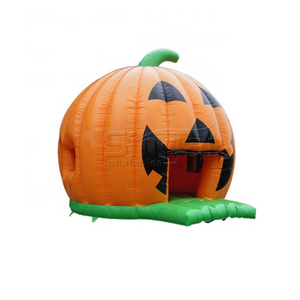 Halloween activity use Inflatable bouncy castle pumpkin bounce house