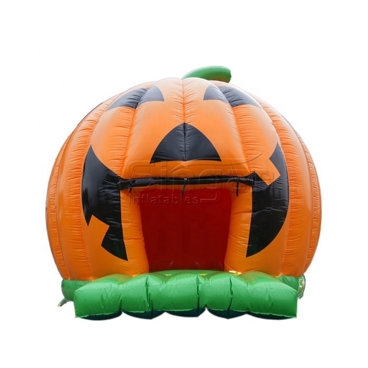 Halloween activity use Inflatable bouncy castle pumpkin bounce house