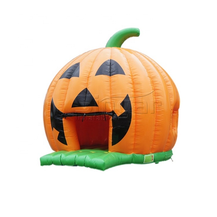 Halloween activity use Inflatable bouncy castle pumpkin bounce house