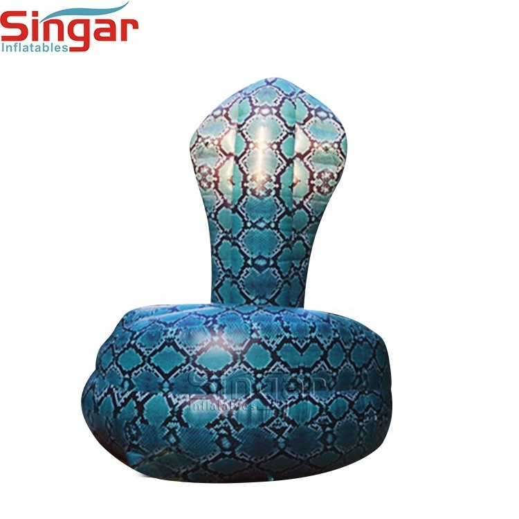 Outdoor decoration inflatable snake,inflatable snake model