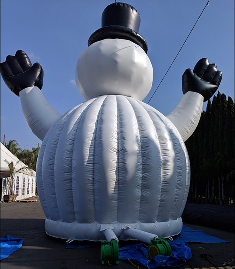 Christmas use snowman shape inflatable moon bounce house,bouncer