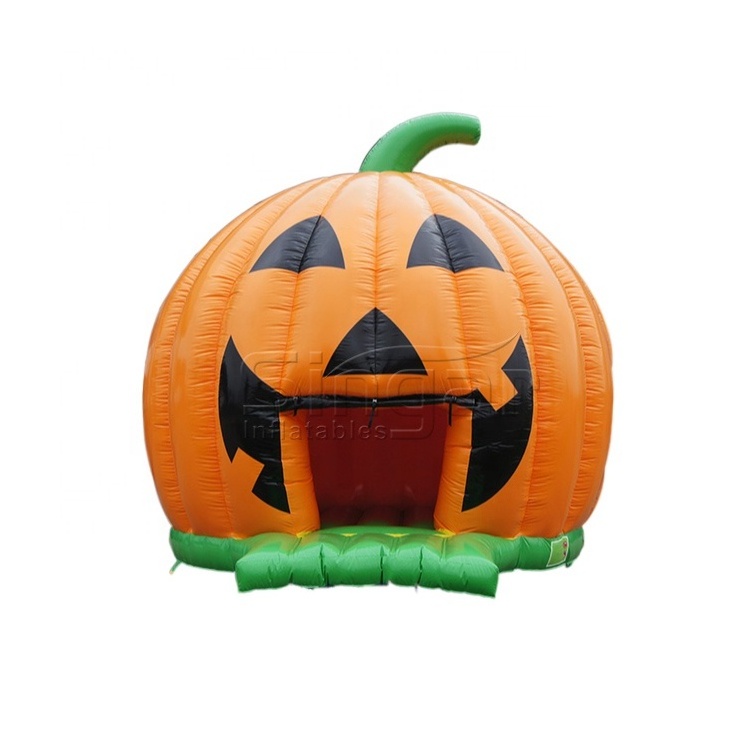 Halloween activity use Inflatable bouncy castle pumpkin bounce house