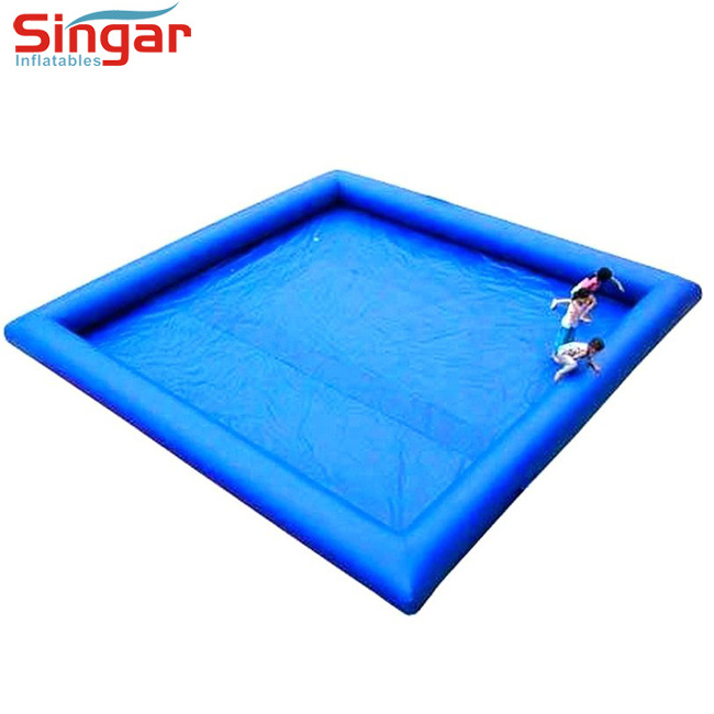 outdoor sports inflatable big square pool swimming pool for children