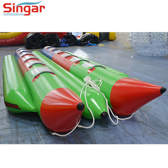 HOT 10 people inflatable banana leisure boat with top quality