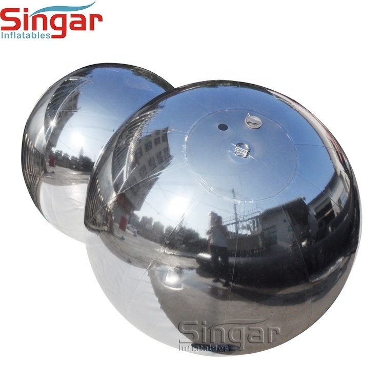 PVC Inflatable sphere balloons mirror balls wholesale Christmas disco mirror ball for sale