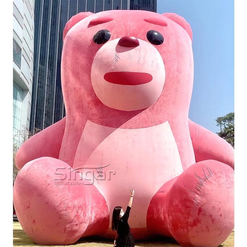 Event party decoration inflatable animal mascot bear replica model giant inflatable teddy bear