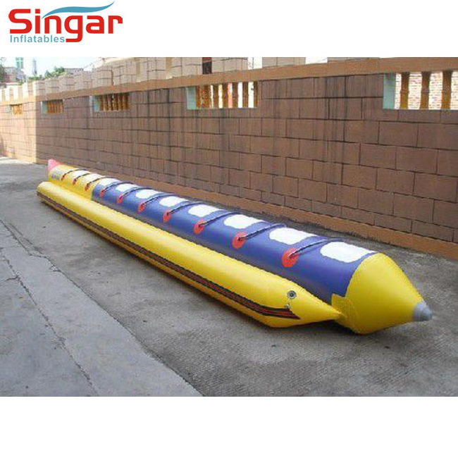 HOT 10 people inflatable banana leisure boat with top quality