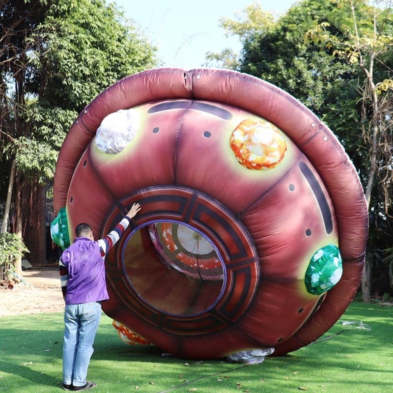 Giant inflatable UFO air balloon inflatable flying saucer UFO spaceship for event advertising