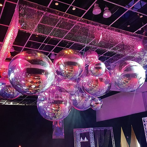 PVC Inflatable sphere balloons mirror balls wholesale Christmas disco mirror ball for sale