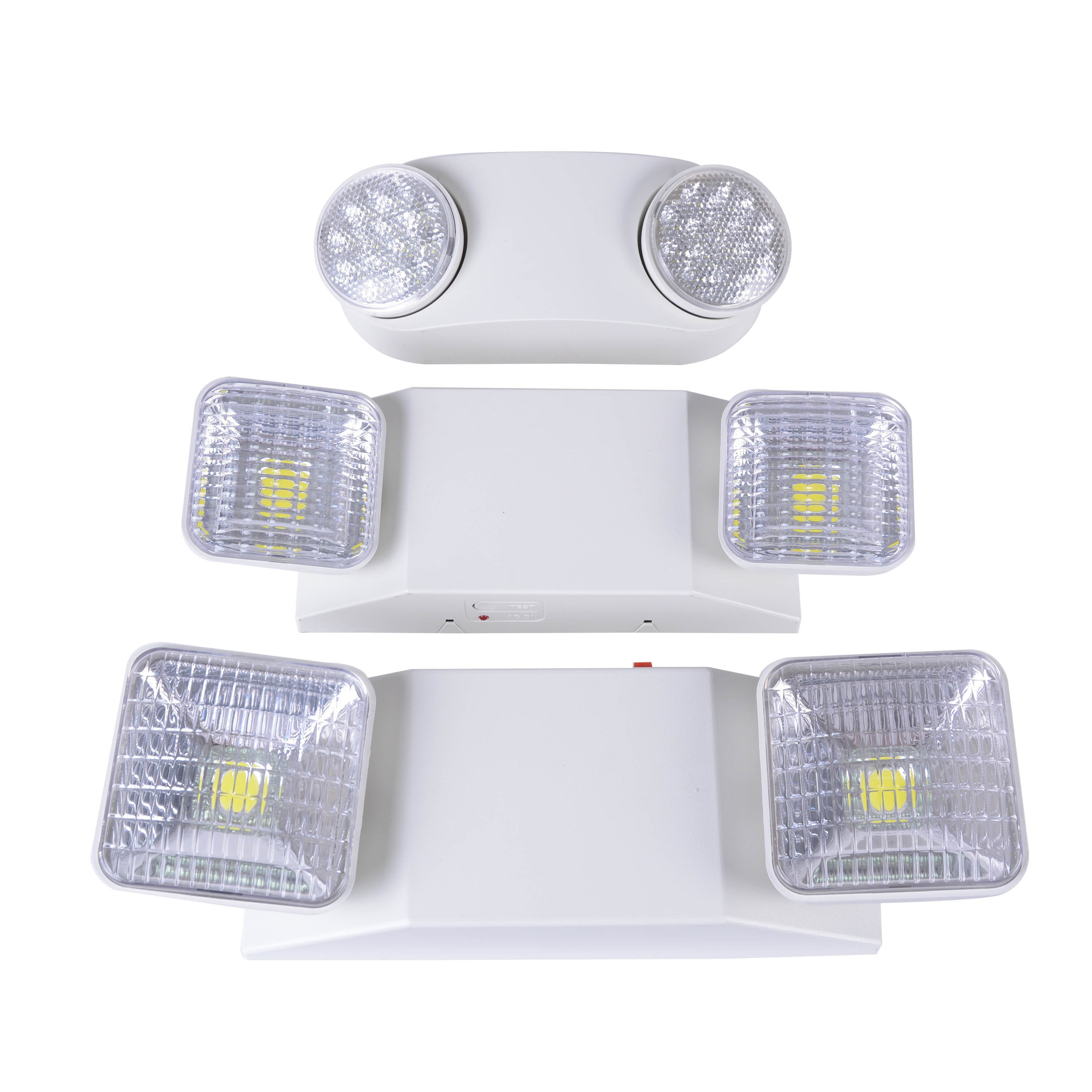 Emergency LED Light dual head emergency light with UI listed led rechargeable emergency light