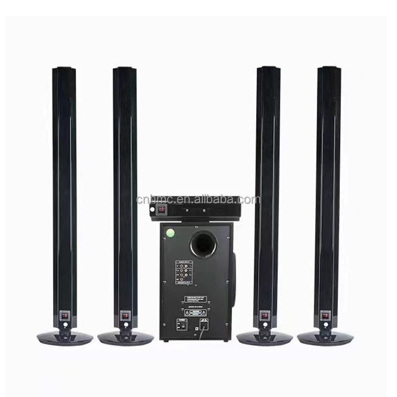 UF-6068 New High power 80W Combination Home Theater System 5.1 Channel Wireless System For Living Room