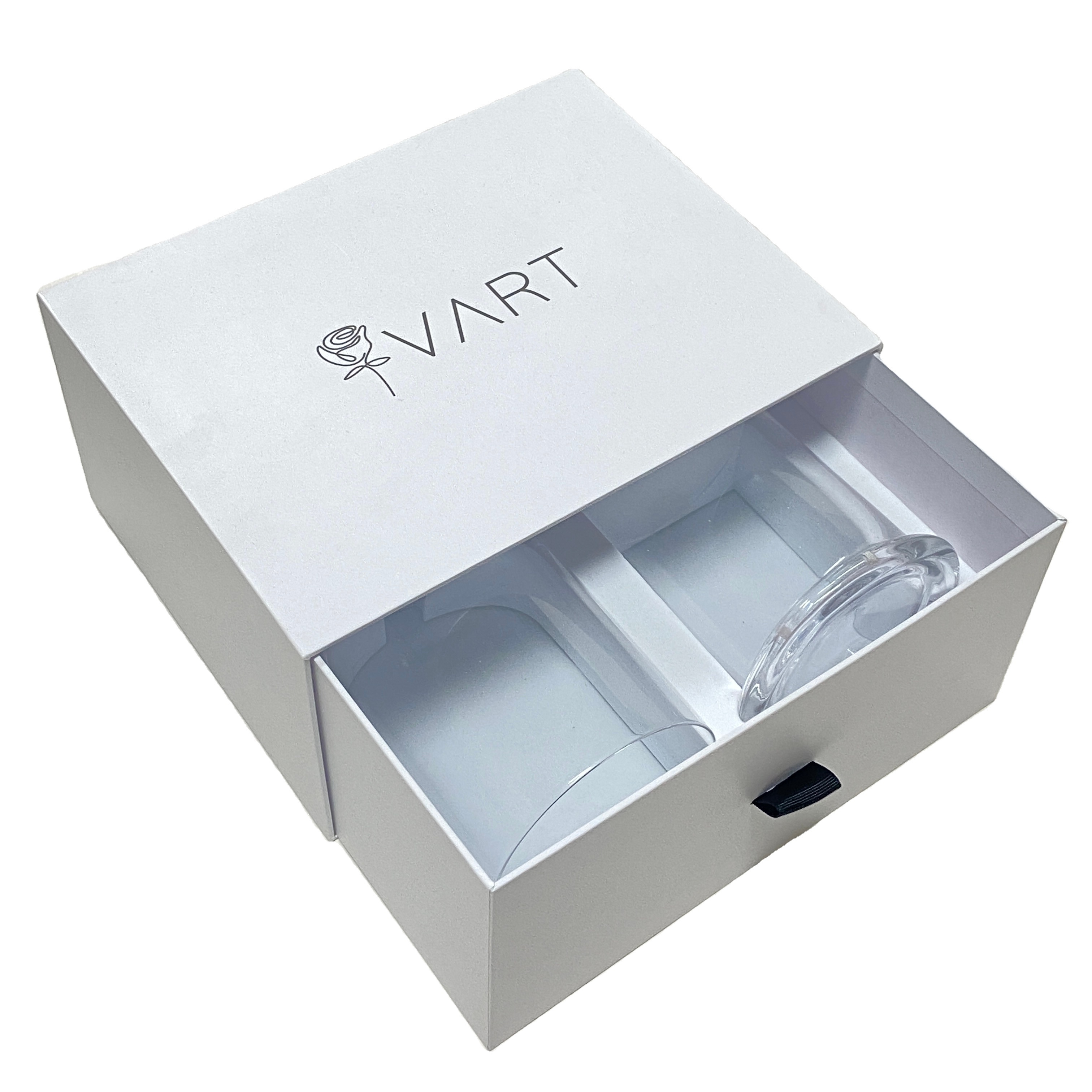 Manufacture White Custom Printing Luxury Sliding Out Paper Box Drawer Packaging Gift Box With Foam