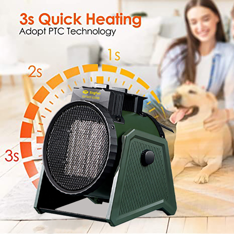 Amazon Hot Sale Plug In Electric Mini Heater Portable Space PTC Heater For Home Office Dorm