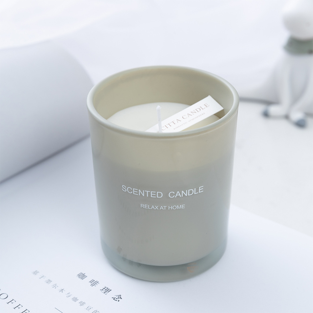 SINGHUA Custom Label Luxury High Quality Trendy Candles With Jar Box Scented Soy Wax Candles For Birthday Valentines Gift Candle