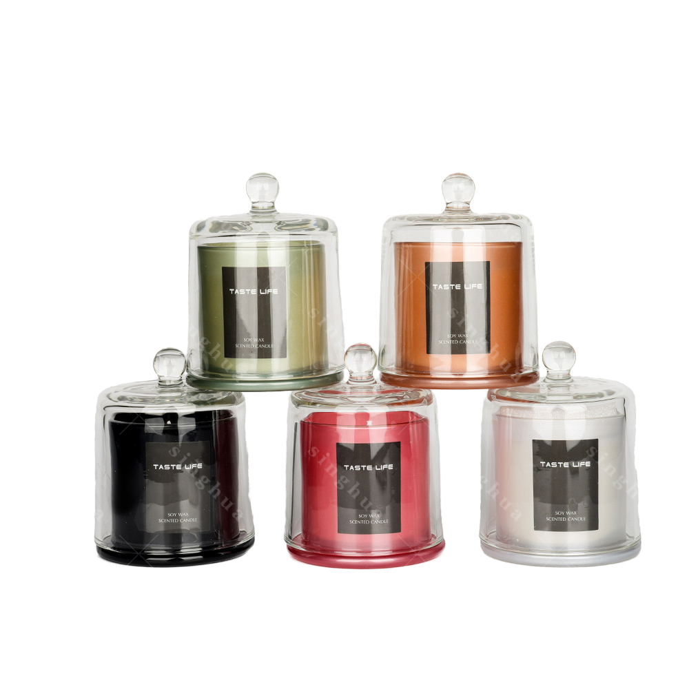 High Quality Custom Eco-Friendly Largge Scented Cylindrical Candles with Private Label for Aromatherapy Wholesale