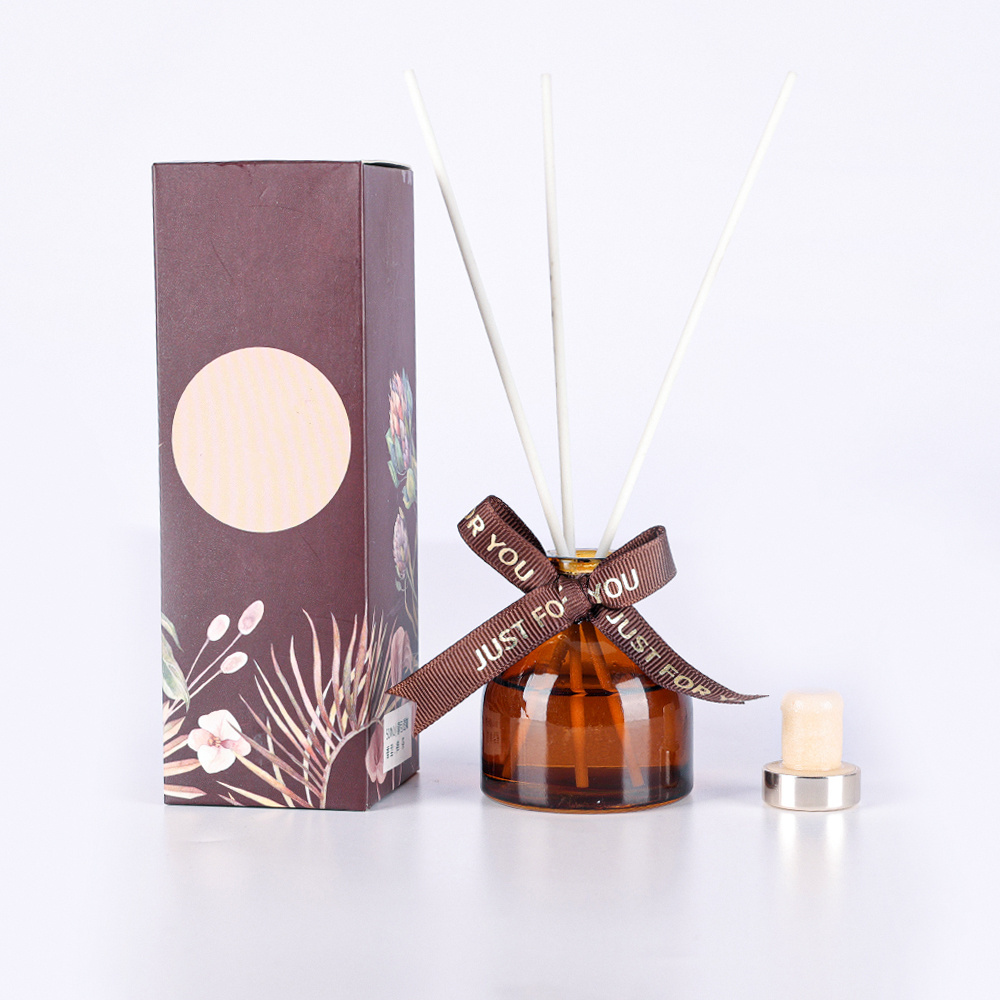 SINGHUA 50ML Christmas Gift Room Air Freshener Luxury Aroma Home Fragrance Reed Diffuser Perfume Set With Packaging Boxes