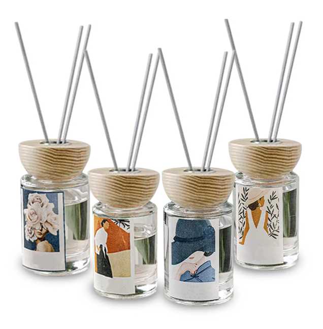 Home Fragrance Candle And Reed Diffuser Set With Gift Box