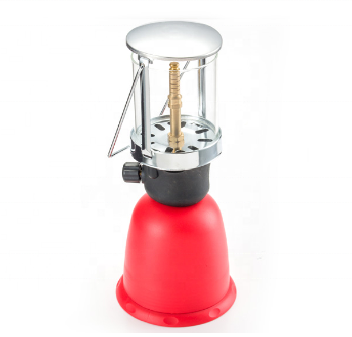 Mini Portable Camping Lantern Gas Light Tent Lamp Torch Hanging Lamp Camping Equipment Supplies for Hiking