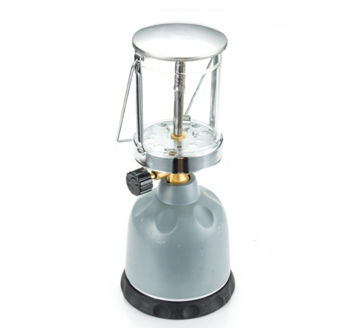 Outdoor Camping Lamp Lantern Windproof Gas Candle Lamp Tent Lantern Light for Backpacking Camping Hiking Fishing