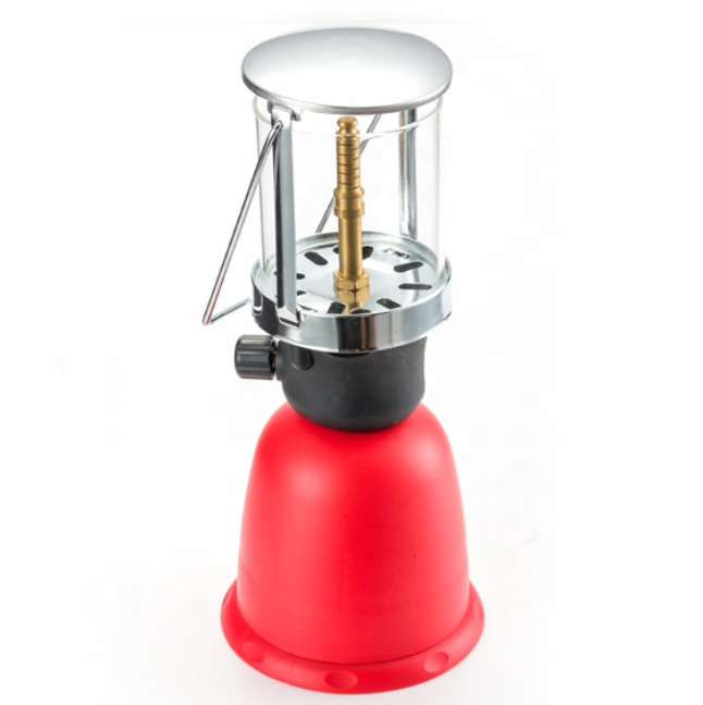 Mini Portable Camping Lantern Gas Light Tent Lamp Torch Hanging Lamp Camping Equipment Supplies for Hiking