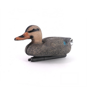 Realistic Plastic Mallard Stand Hunting Shooting Green and Brown Color Garden Decoration Duck Decoys