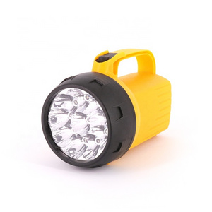 Outdoor Portable Waterproof Torch Lantern LED Flashlight Handheld Searchlight Spotlight Camping Rechargeable Battery 70